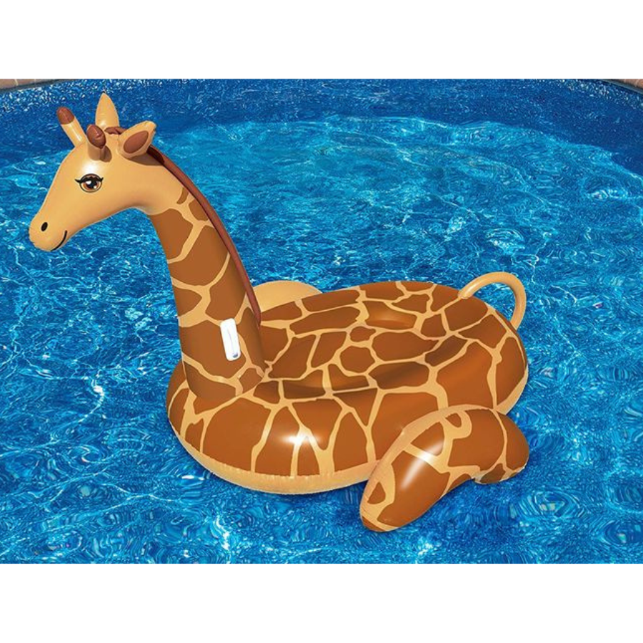 Giant Giraffe Ride-On Pool Float — photo 3