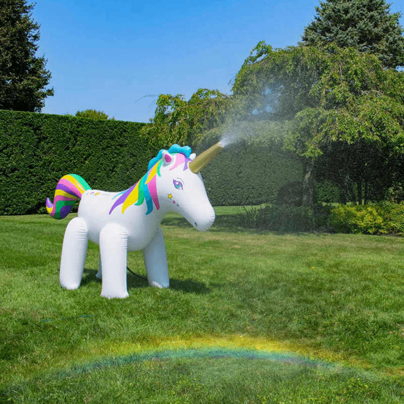 Swimline Humongous Inflatable Unicorn Sprinkler — photo 4