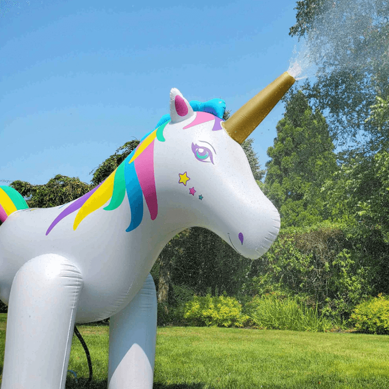 Swimline Humongous Inflatable Unicorn Sprinkler — photo 5