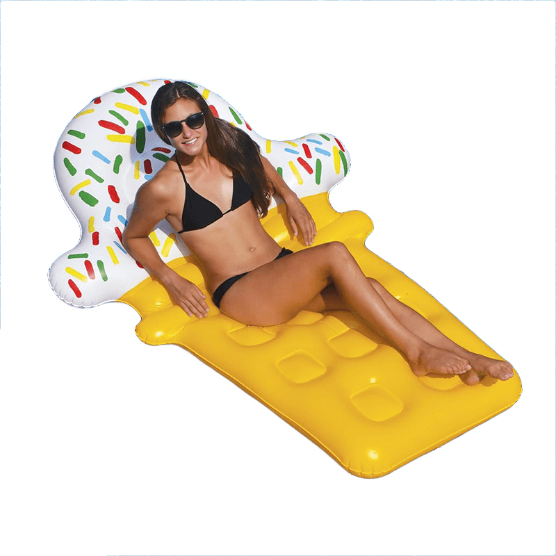 Ice Cream Dream Floating Pool Lounger — photo 2