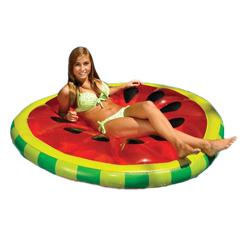 Watermelon Slice Island Pool Float — photo 2