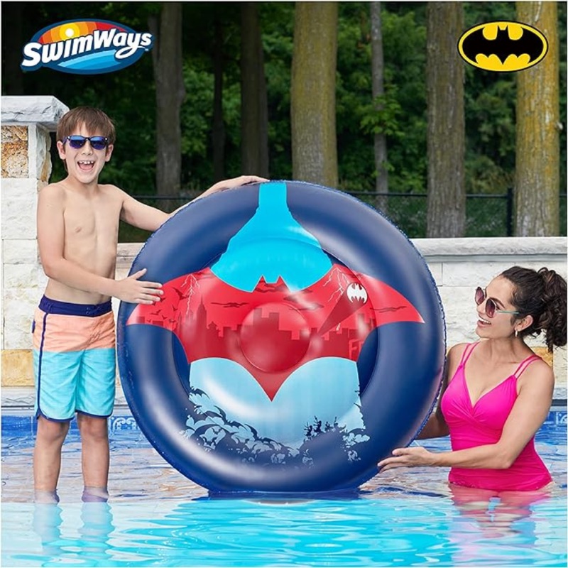 Swimways DC Comics Batman Reversible Pool Float