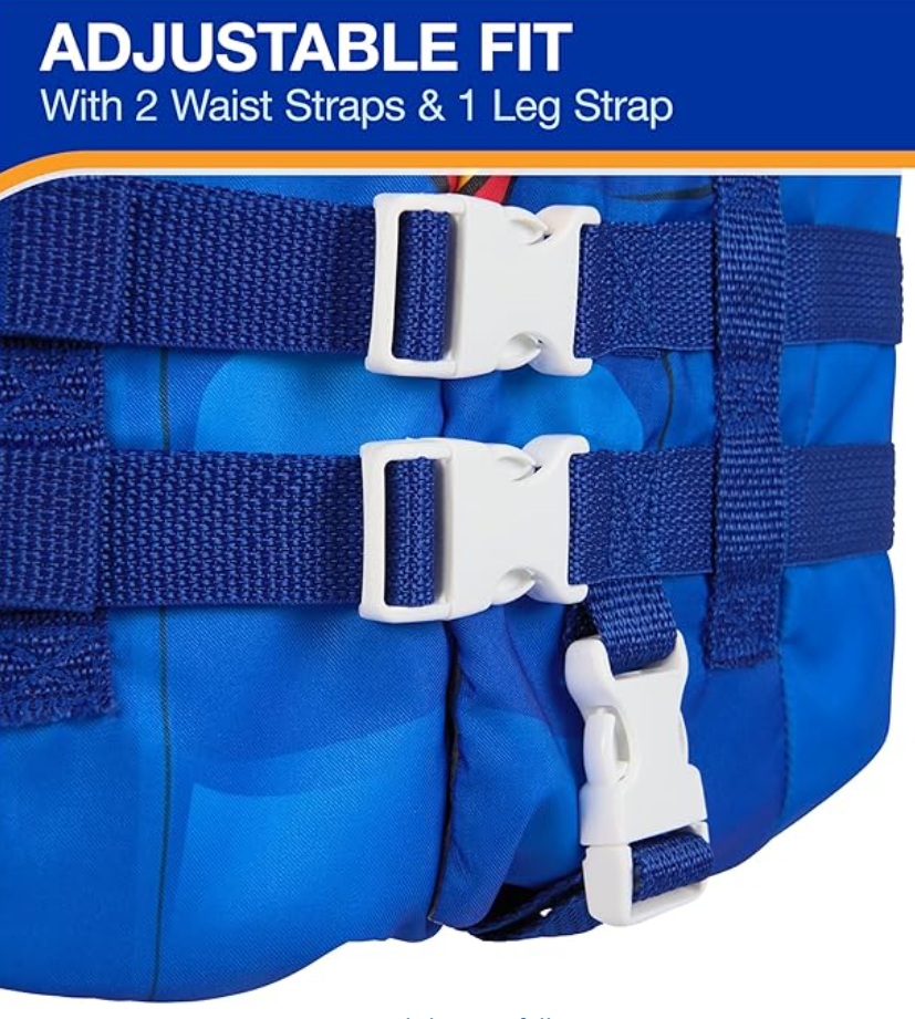 SwimWays DC Swim Trainer Life Jacket Superman — photo 3
