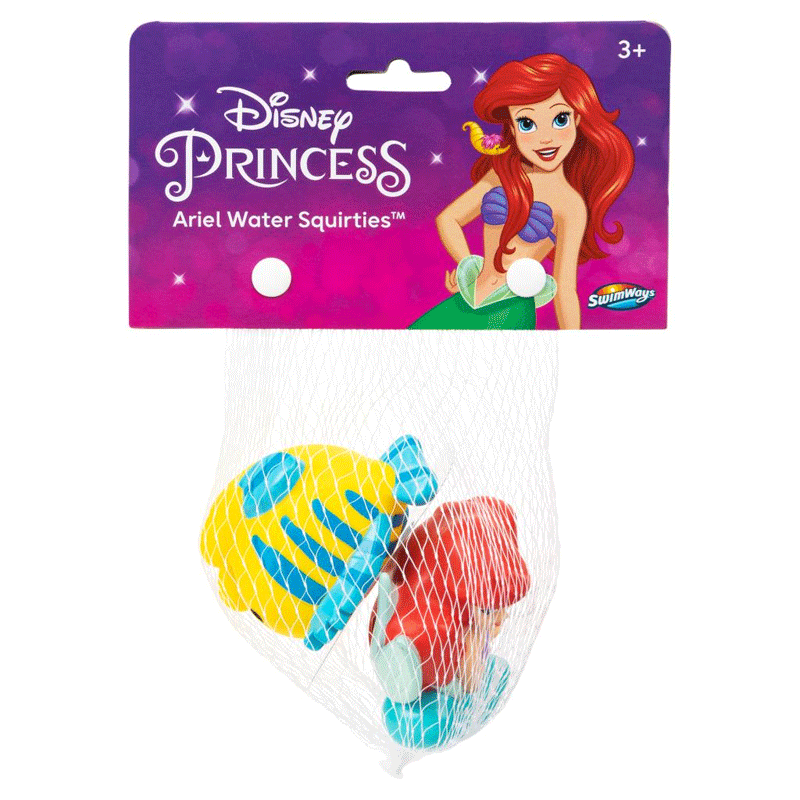 Swimways Disney Princess Ariel Bathtub Toy Squirties - 2 Pack — photo 2