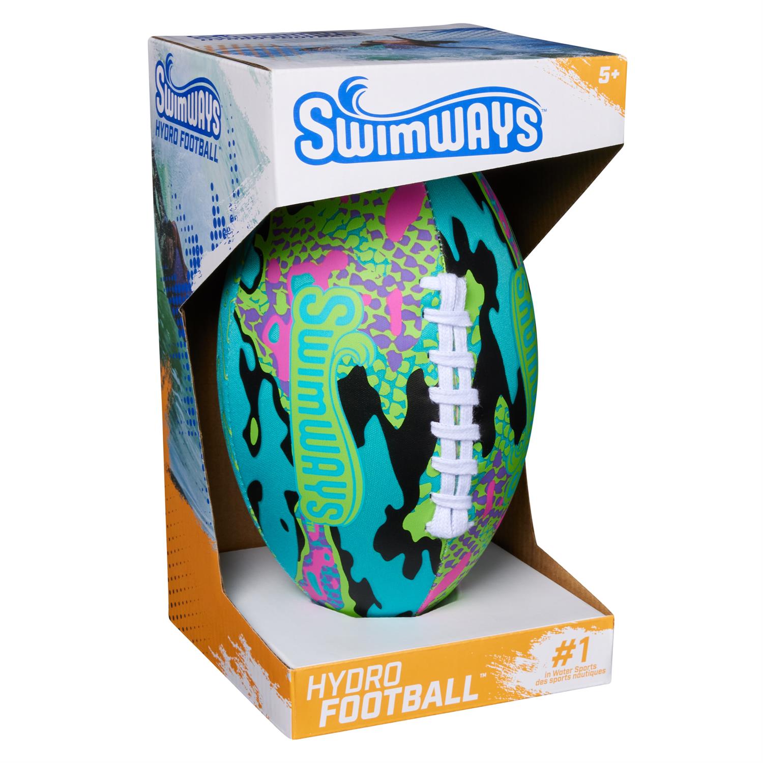 Swimways Hydro Rookie Football (Teal) — photo 2