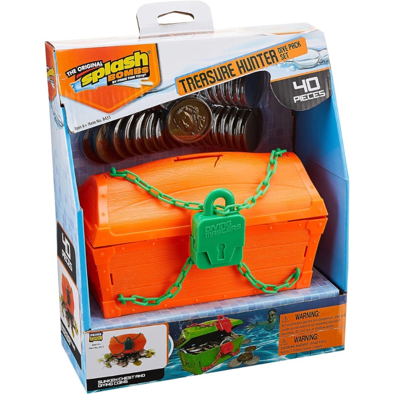 Treasure Hunter 40 Piece Dive Toy Set