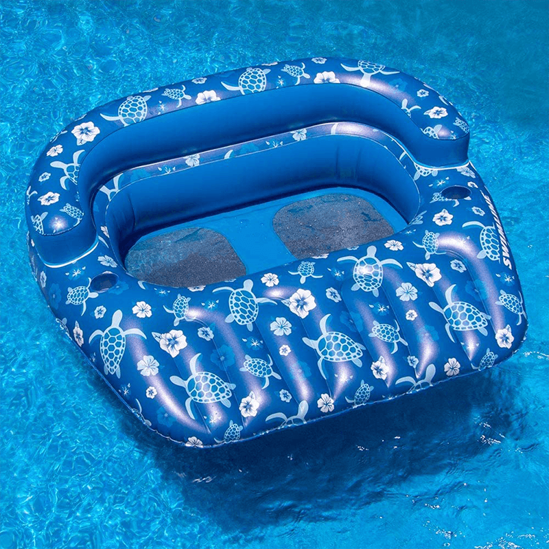 Tropical Double Seat Ride-On Pool Lounger — photo 2