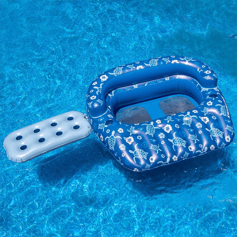 Tropical Double Seat Ride-On Pool Lounger — photo 3