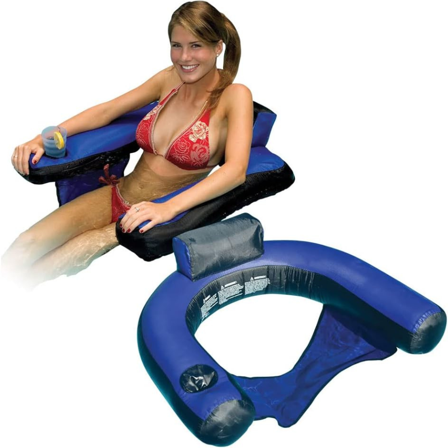 U Seat Nylon Covered Pool Chair — photo 3