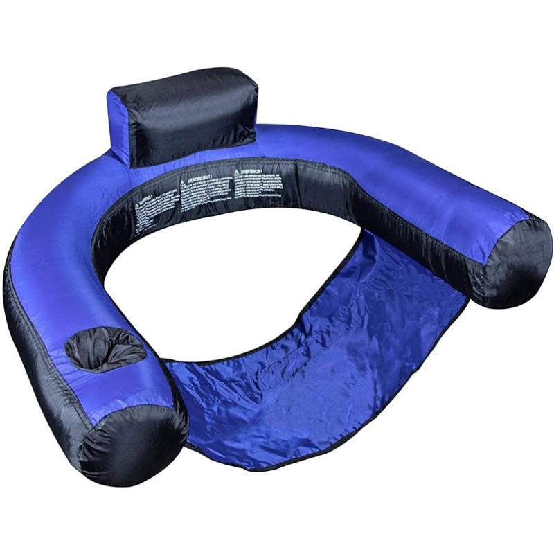 U Seat Nylon Covered Pool Chair