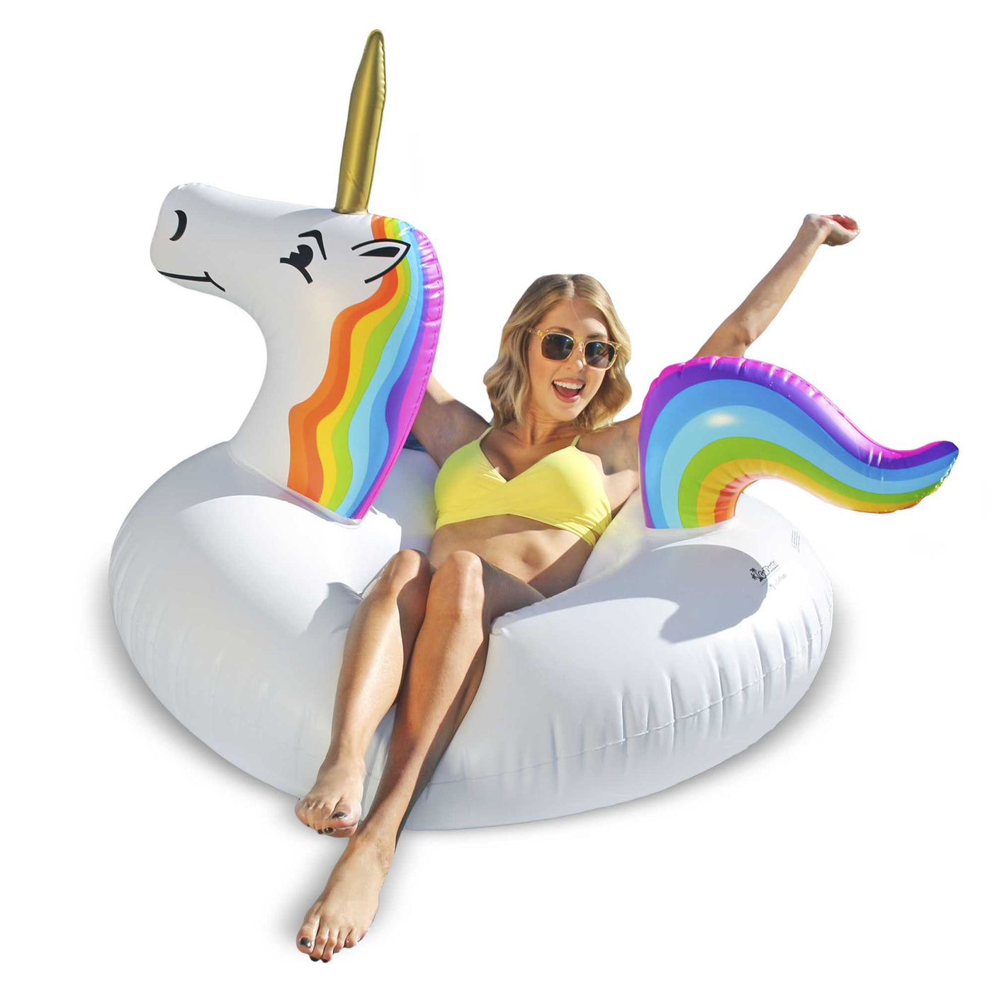 Unicorn Party Tube Float — 45 in