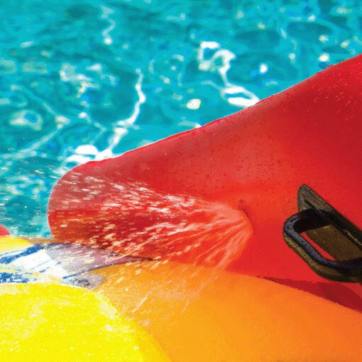WOW Slide N Smile Single Lane Pool Slide with Sprinkler — photo 6