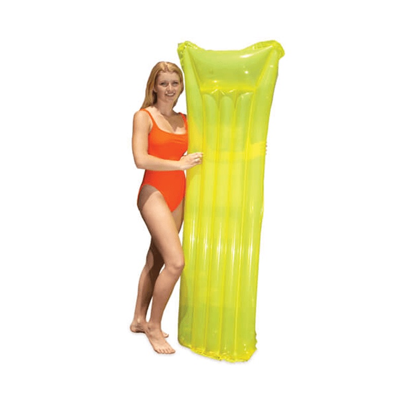 Yellow Colour Brite Air Mat Pool Float